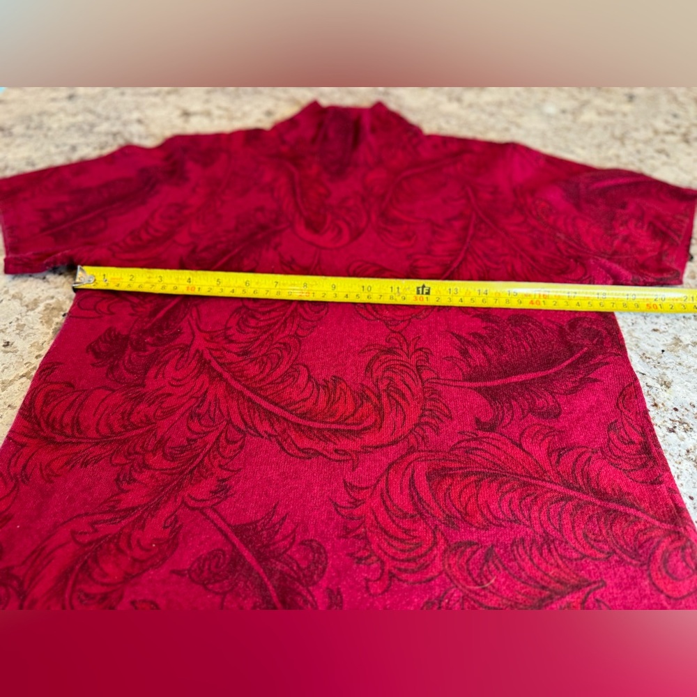 Talbot’s Magenta Wool Blend Sweater - Picture 4 of 6